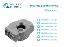 Seperate positive rivets 0.7mm